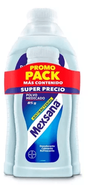 Talco Antibacterial Mexsana Tarro x 150 gr Gratis 85 gr