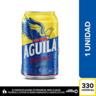 Cerveza Aguila Lata x 330 ml