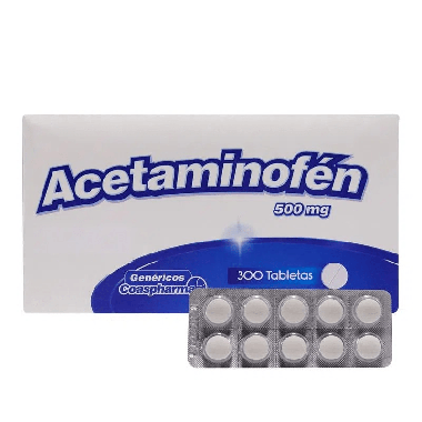 Acetaminofén Coaspharma 500 mg x 300 Tabletas