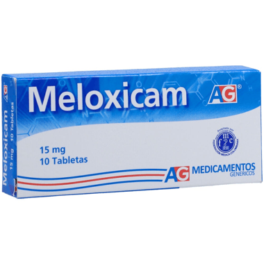 Meloxicam AG 15 mg Caja x 10 Tabletas