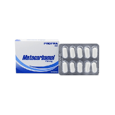 Metocarbamol (Profma) 750 mg x 10 Tabletas