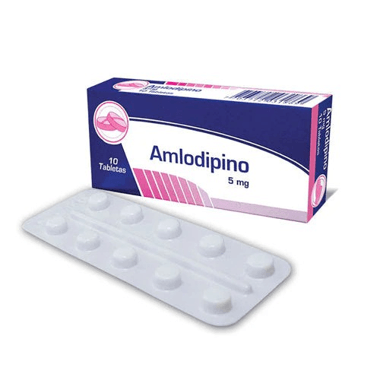 Amlodipino Coaspharma 5 mg Caja x 10 Tabletas