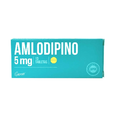 Amlodipino (Lpff) 5 mg x 10 Tabletas
