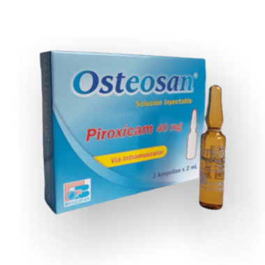 Osteosan Bioquifar Piroxicam 40 mg x 3 Ampollas