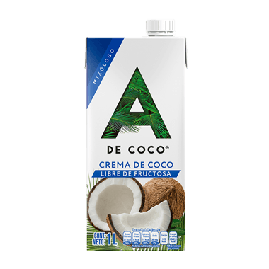 Crema de Coco A De Coco Libre de Fructosa x 1 Lt