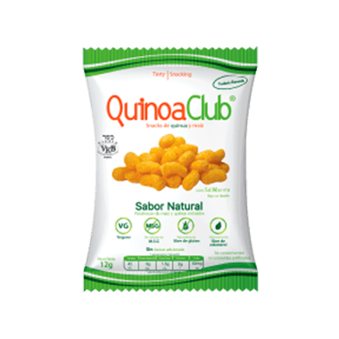 Snack Quinuaclub Sabor Natural x 12gr