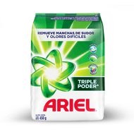 Detergente Ariel Regular Bolsa x 450 gr
