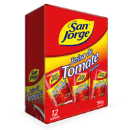 Salsa de Tomate San Jorge Display x 12 Un x 85 gr