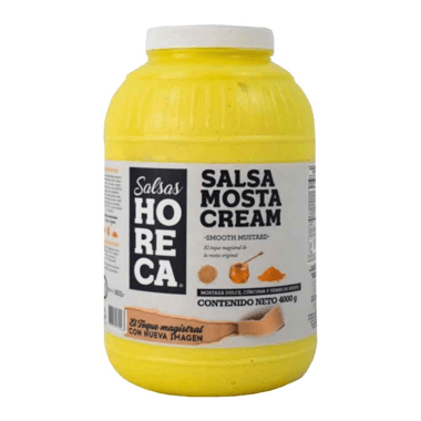 Salsa Horeca Mostacream Tarro x 4000 gr