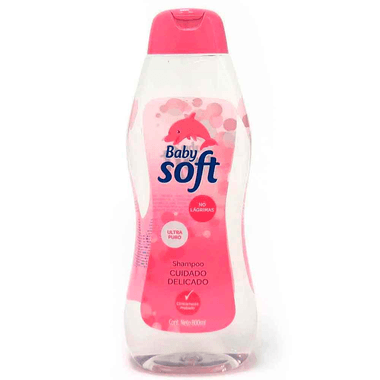 Shampoo Babysoft Cuidado Delicado Frasco x 800 ml