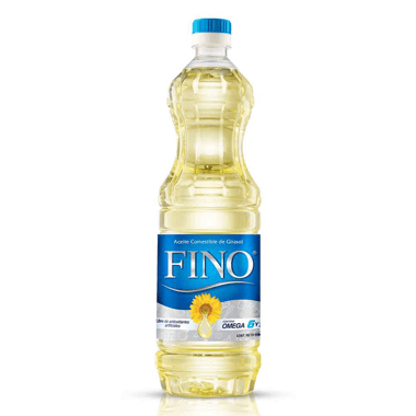 Aceite Fino Girasol Frasco x 900 ml
