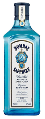 Ginebra Bombay Sapphire Botella x 700 ml