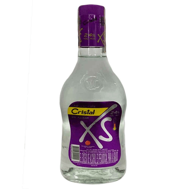 Aguardiente Cristal Xs Botella x 375 ml