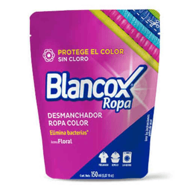 Desmanchador Blancox Ropa Color Floral Doypack x 150 ml