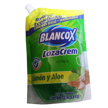 Lavaplatos Lozacrem Limón Doypack x 720 gr