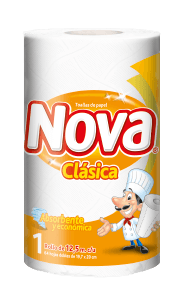 Toalla Cocina Nova Clasica Doble Hoja x 1 Rollo