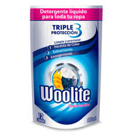 Detergente Woolite Regular Doypack x 500 ml