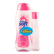 Shampoo Babysoft Cuidado Delicado Frasco x 400 ml + 1 Un x 200 ml