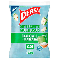Detergente Dersa Bicarbonato Manzana Bolsa x 1000 gr
