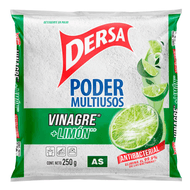 Detergente Dersa Vinagre + Limón Bolsa x 250 gr