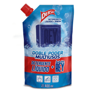 Detergente Dersa Bicarbonato Jabón Rey Bolsa x 400 ml