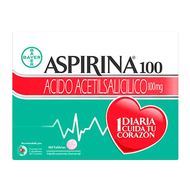 Aspirina Caja x 140 Un x 100 mg