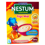 Cereal Infantil Nestum Trigo Miel Caja x 350 gr