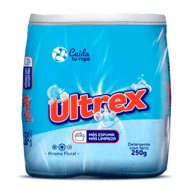 Detergente Ultrex Floral Bolsa x 250 gr