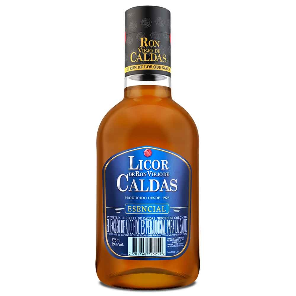 Licor De Ron Viejo De Caldas Botella x 375 ml