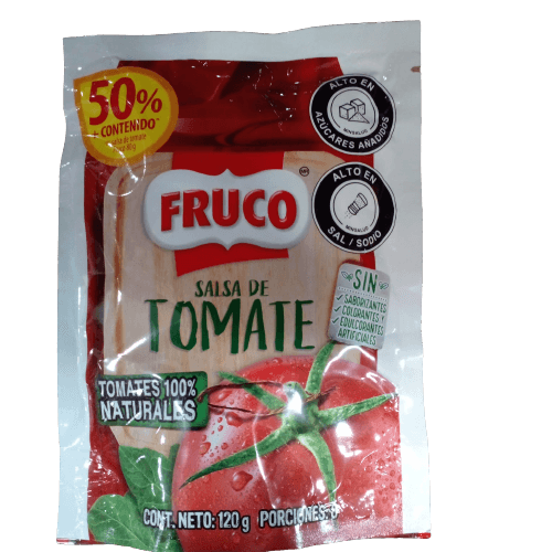 Salsa De Tomate Fruco Doypack x 120 gr