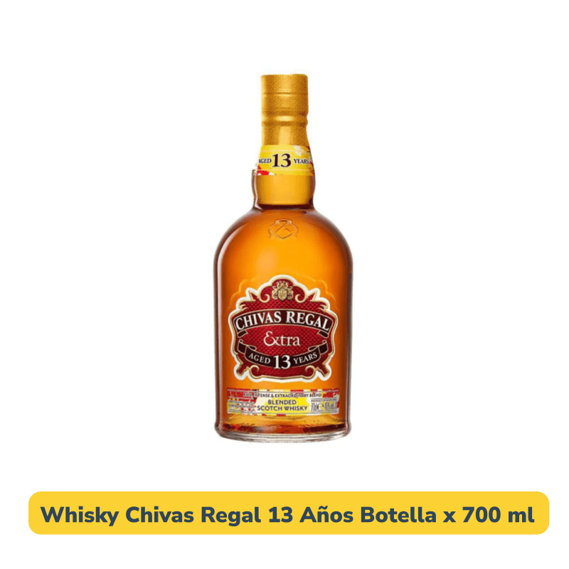 Whisky Chivas Extra 13 Years Botella x 700 ml
