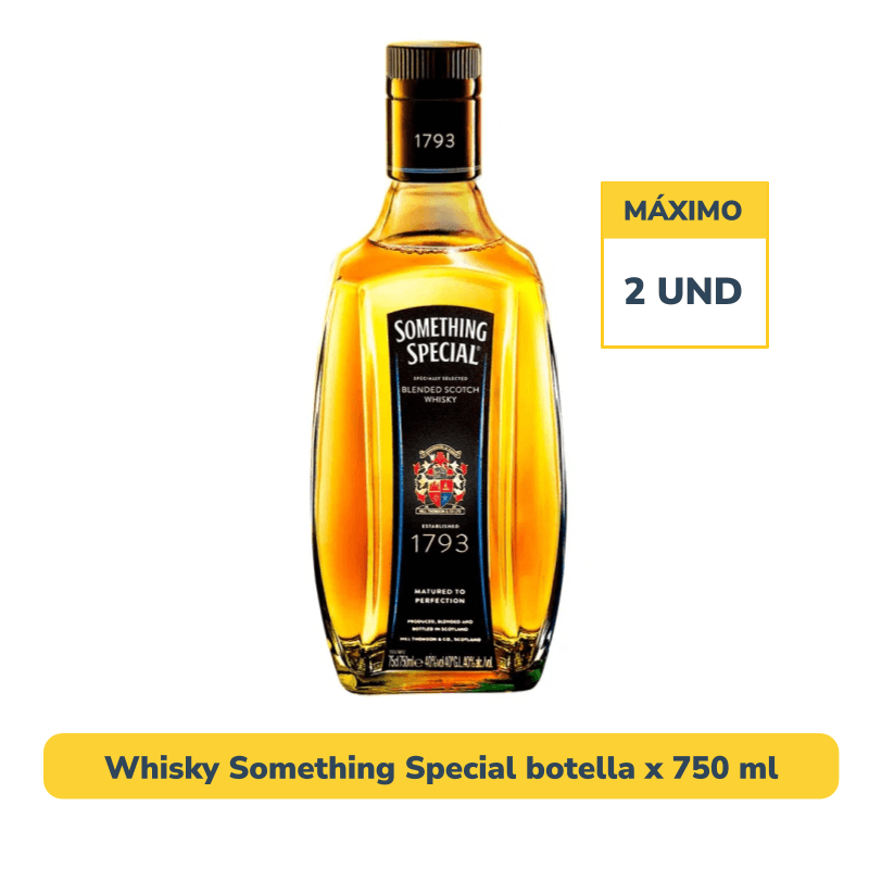 Whisky Something Special x 750 ml