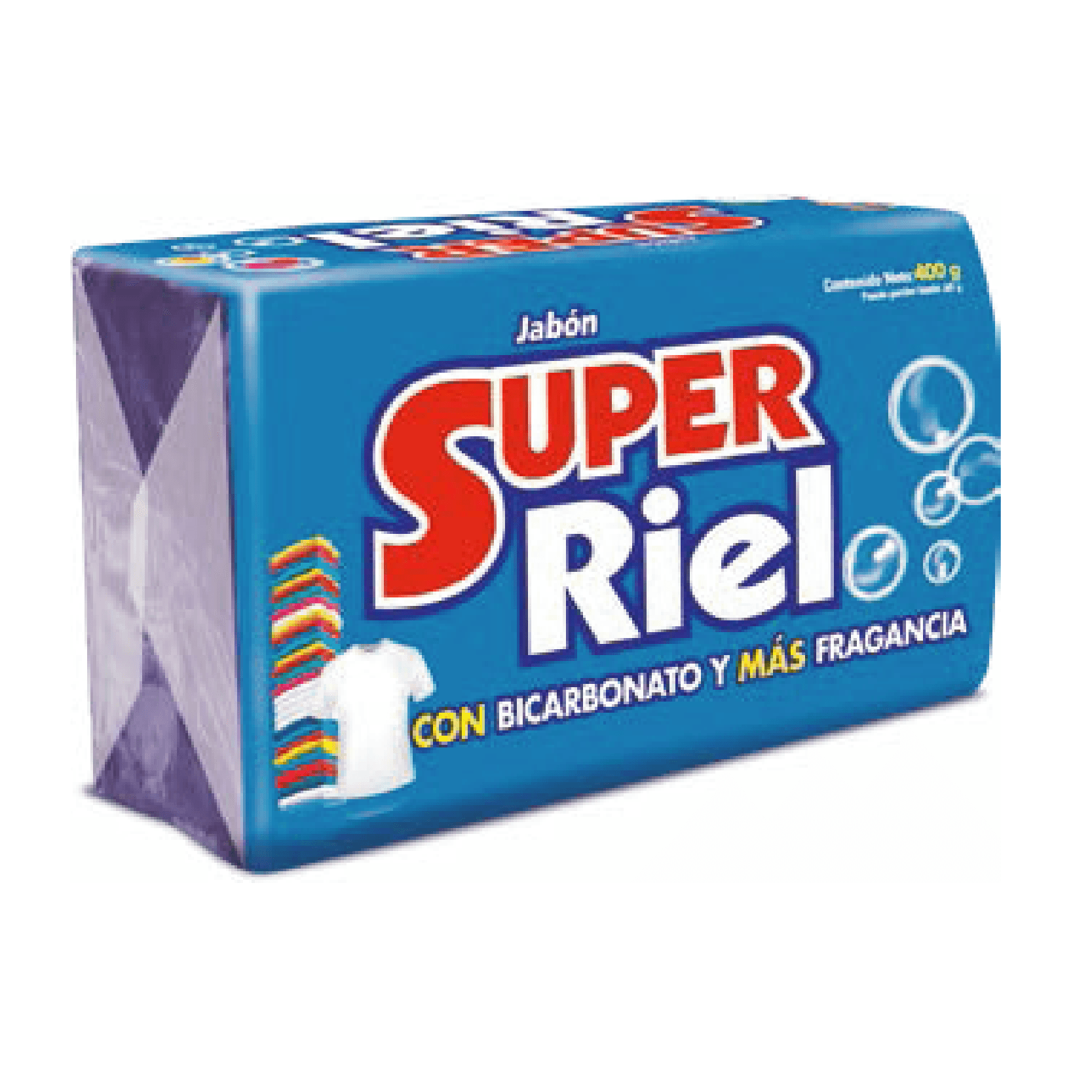 Jabón Super Riel X 1 400 Gr