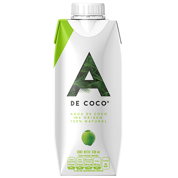 Agua de Coco A De Coco x 330 ml