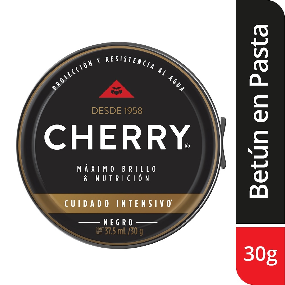 Betún Cherry #2 Negro Lata x 30 gr
