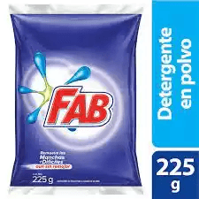 Detergente Fab Bolsa x 225 gr